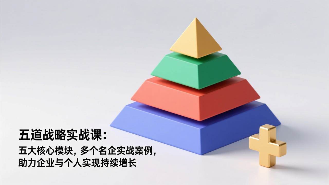 （17095期）五道战略实战课：五大核心模块，多个名企实战案例，助力企业与个人实现持续增长_就是爱分享