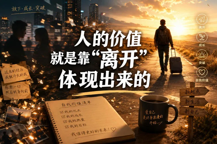 付费文章：人的价值就是靠“离开”体现出来的_一起云网创