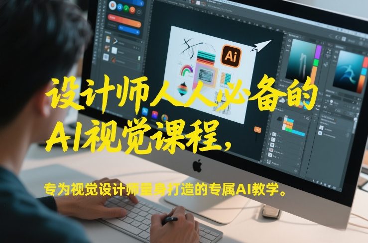 设计师人人必备的AI视觉课程，专为视觉设计师量身打造的专属AI教学_就是爱分享