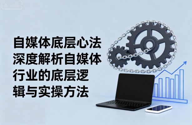 自媒体底层心法，深度解析自媒体行业的底层逻辑与实操方法_就是爱分享