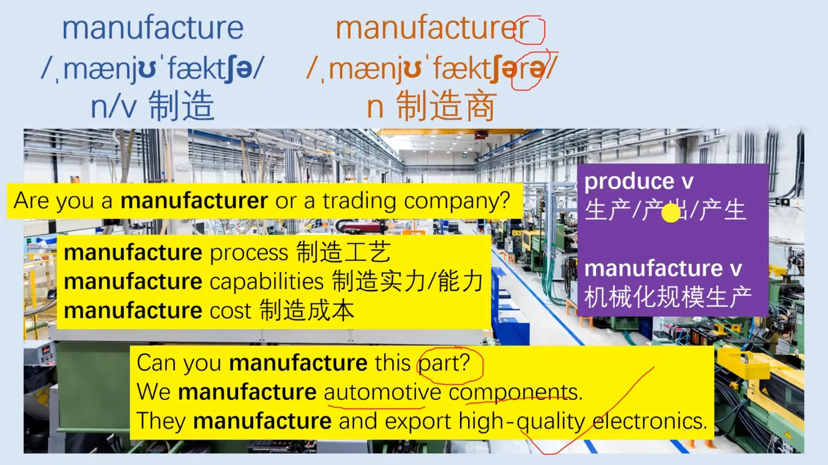Mr曹·实用外贸制造业英语课程